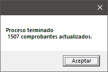 Resultados Importacion Metadata